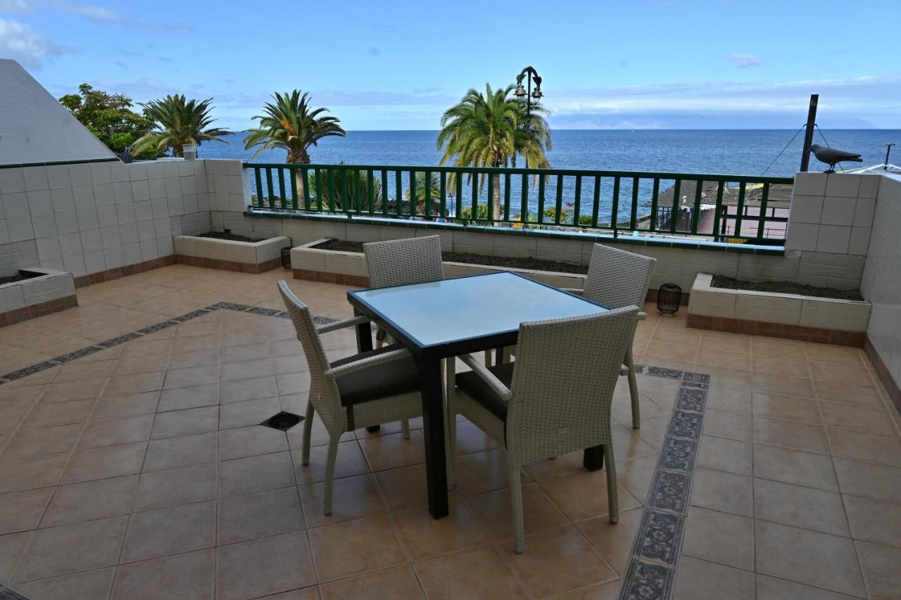 1St Line Sea View - Plaza Leilighet Puerto de Santiago  Eksteriør bilde